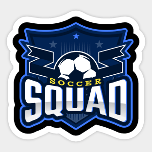 Soccer Squad Sticker
